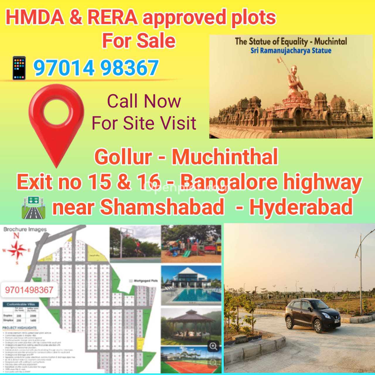 Plot for Sale in Shamshabad,Ranga Reddy